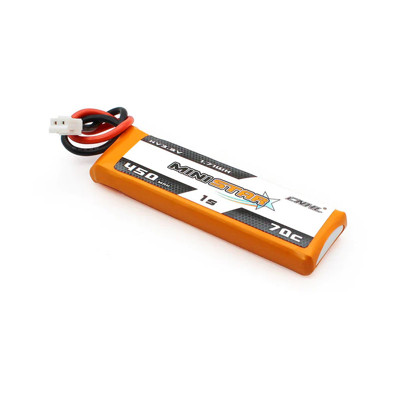 CNHL MiniStar 1S 450 mAh HV 70C/140C PH2.0
