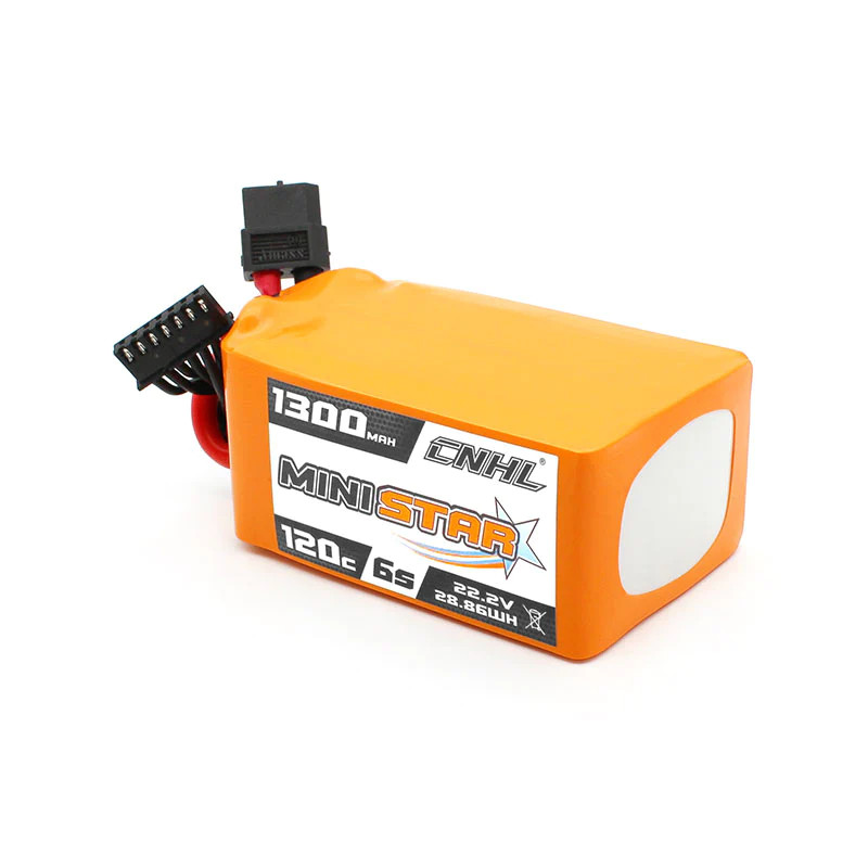 CNHL MINISTAR 6S 1300 mAh 120C/240C LiPo XT60