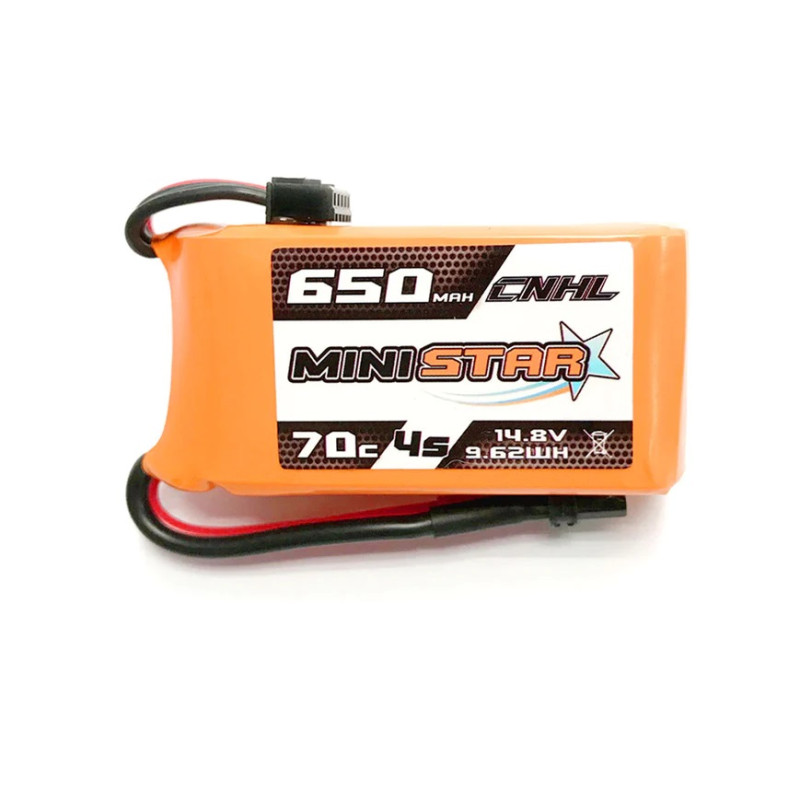 CNHL MiniStar 4S 650 mAh 70C/140C LIPO XT30 / XT60