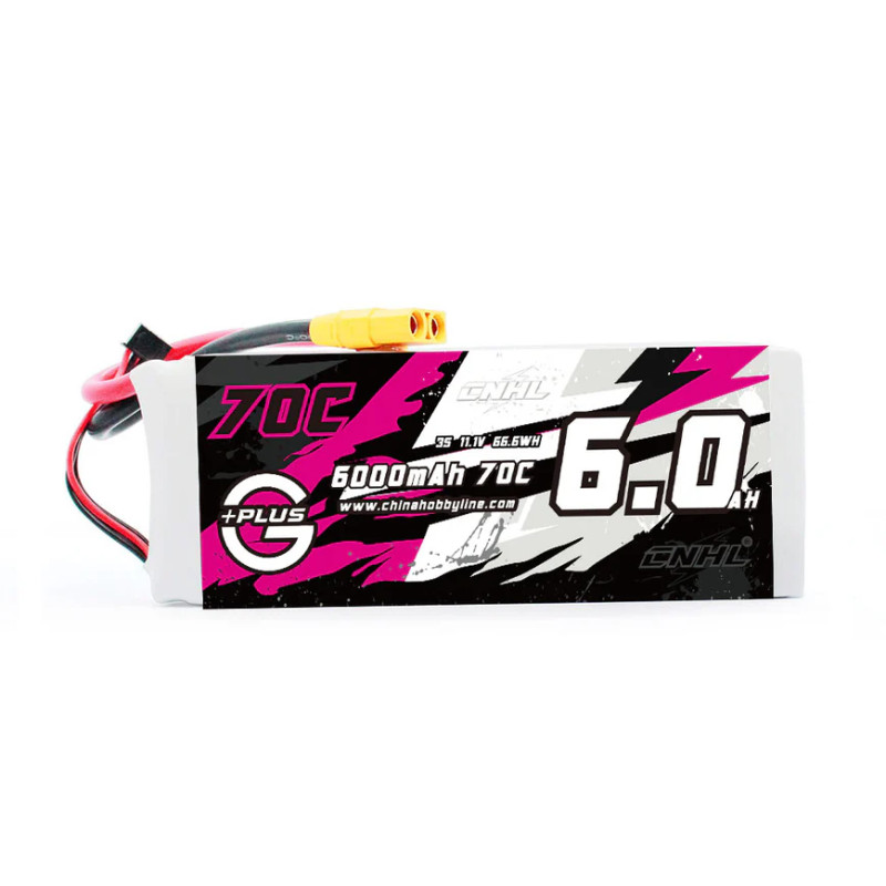 CNHL 3S 6000 mAh G+ 70C/140C LIPO XT90 RC