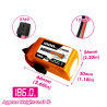 CNHL MiniStar 6S 1000 MAH 100C/200C LIPO XT60